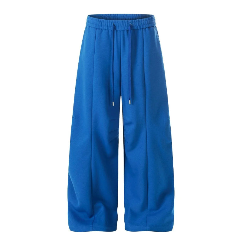 Y2K "02" Graphic Blue Sweatpants Joggers Trousers