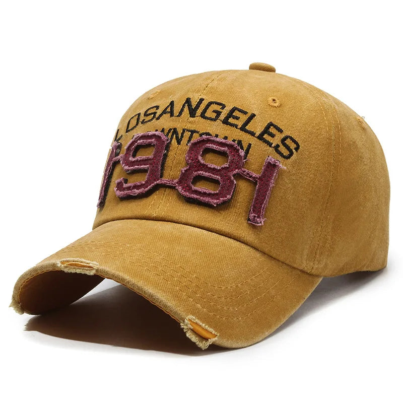 Y2K 1981 LA Baseball Cap