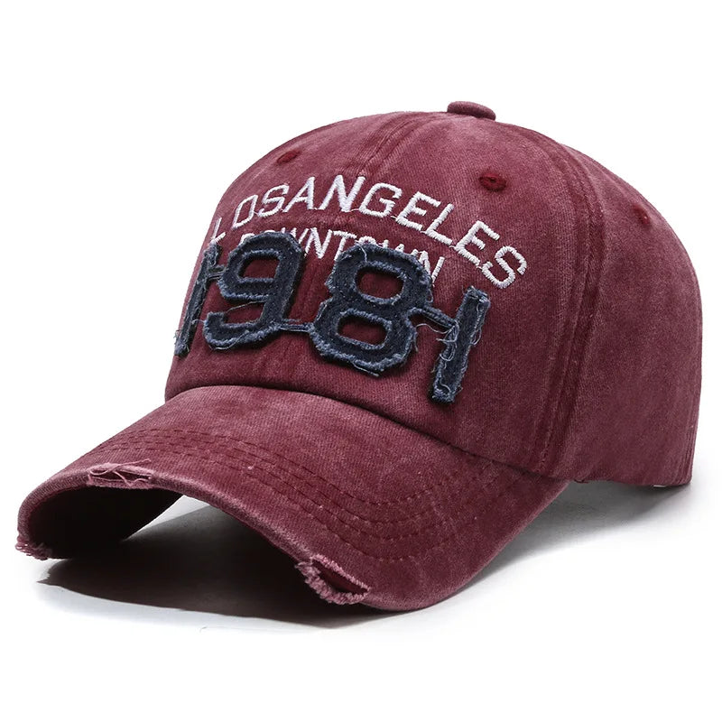 Y2K 1981 LA Baseball Cap