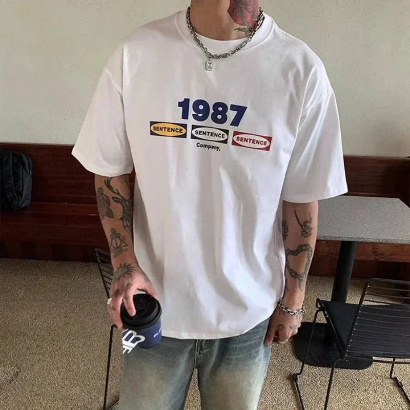 Y2K 3 is Company Baggy T Shirt