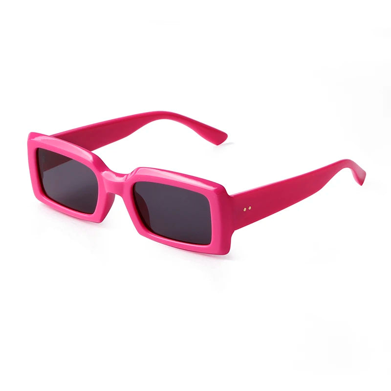 Y2K 90s Square Frame Futuristic Sunglasses
