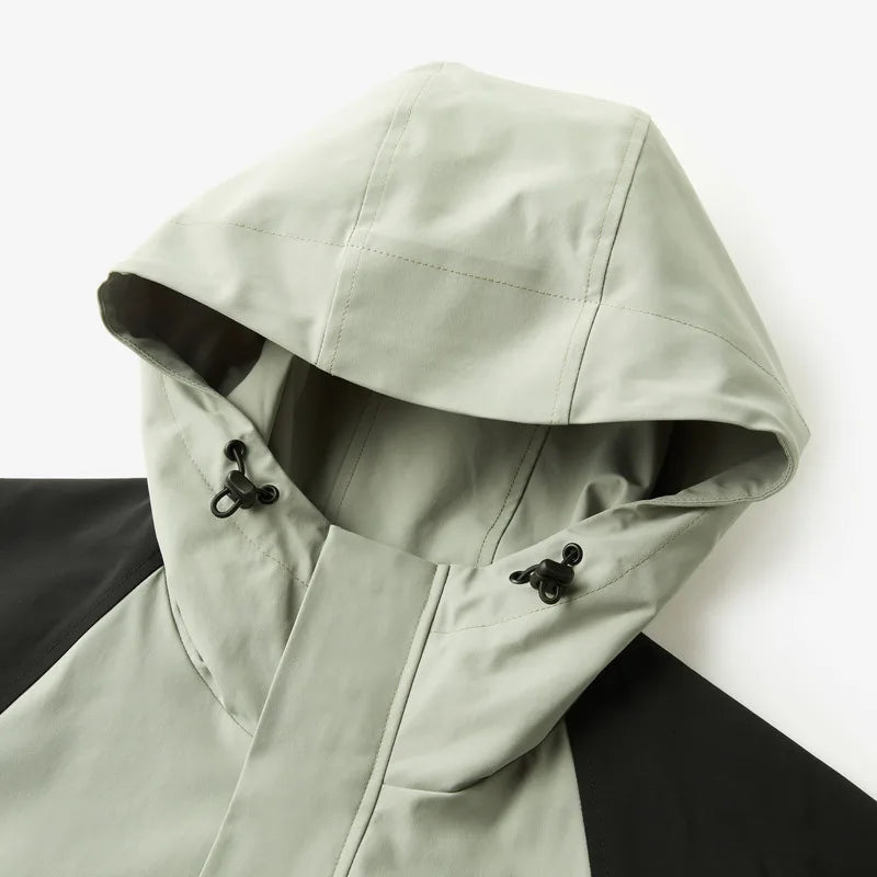 Y2K Adjustable Waterproof Windbreaker Jacket