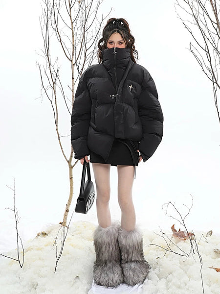 Y2K-Asymmetric-Collared-Padded