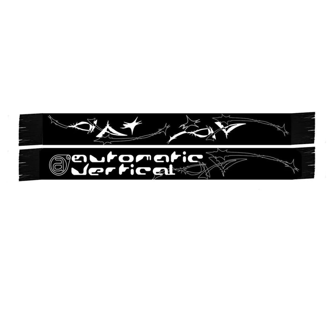 Y2K 'Automatic Vertical' Streetwear Shawl Scarf