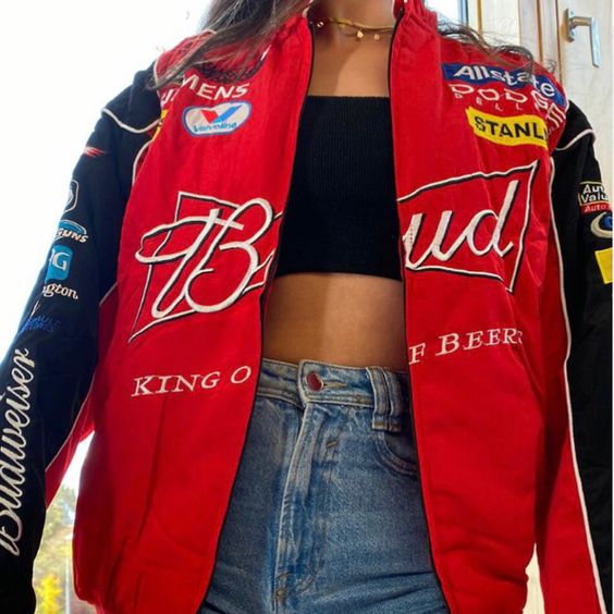 Y2K BUD - King Of Beers Racing Jacket