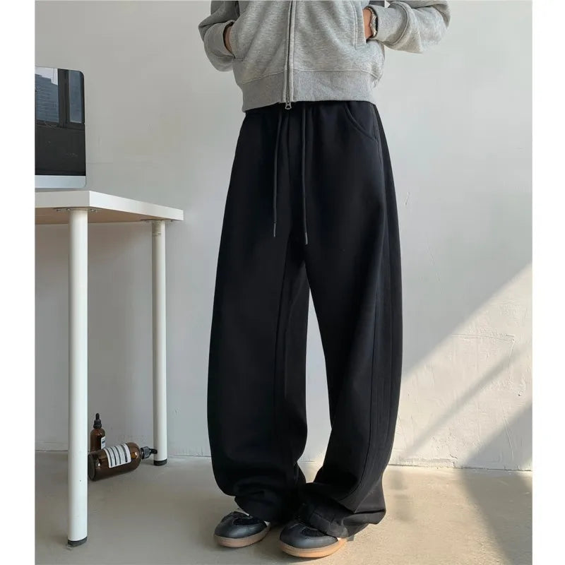 Y2K Baggy Straight Leg Sweatpant Joggers