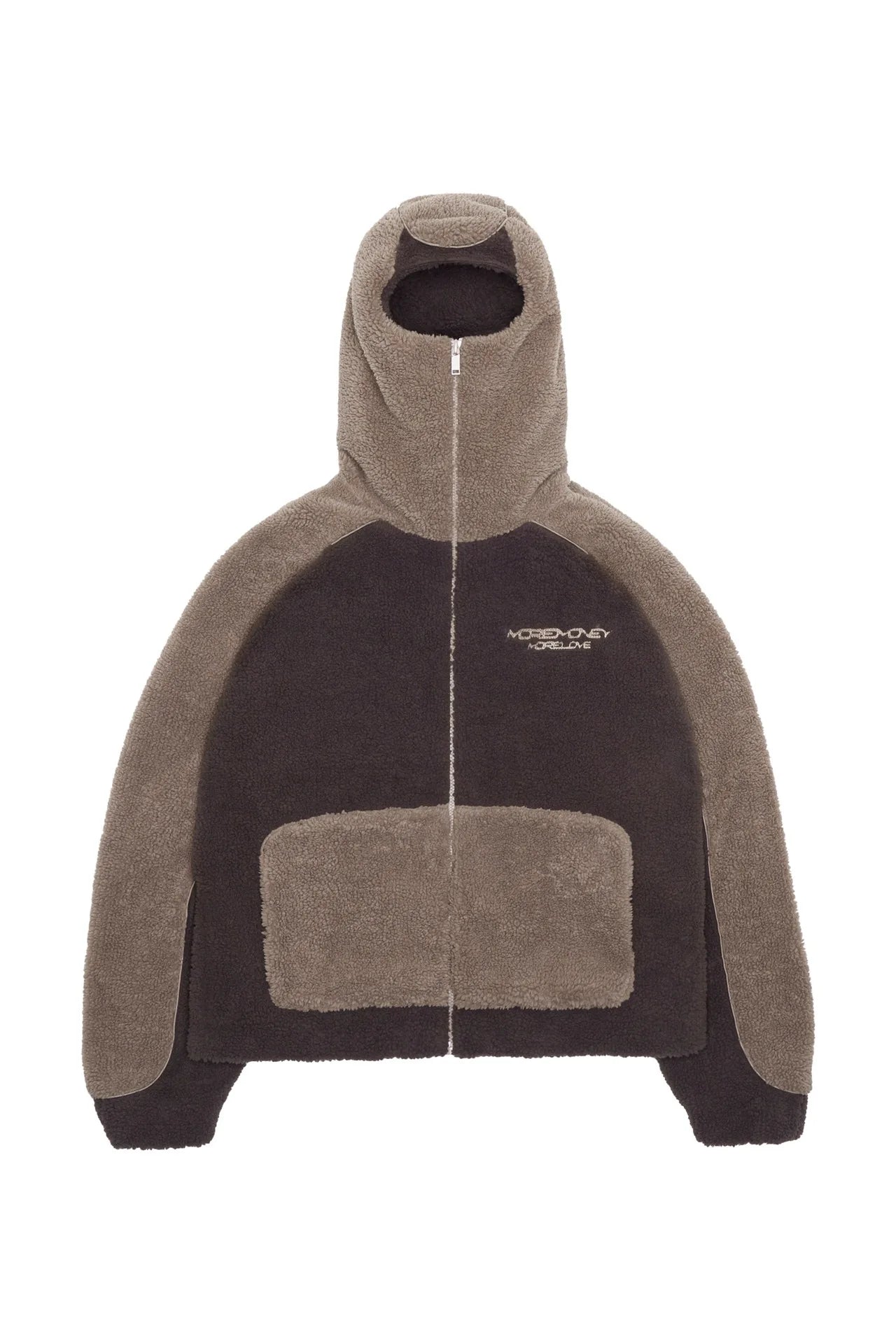 Y2K Bally Sherpa Zip Up Hoodie Hoodie