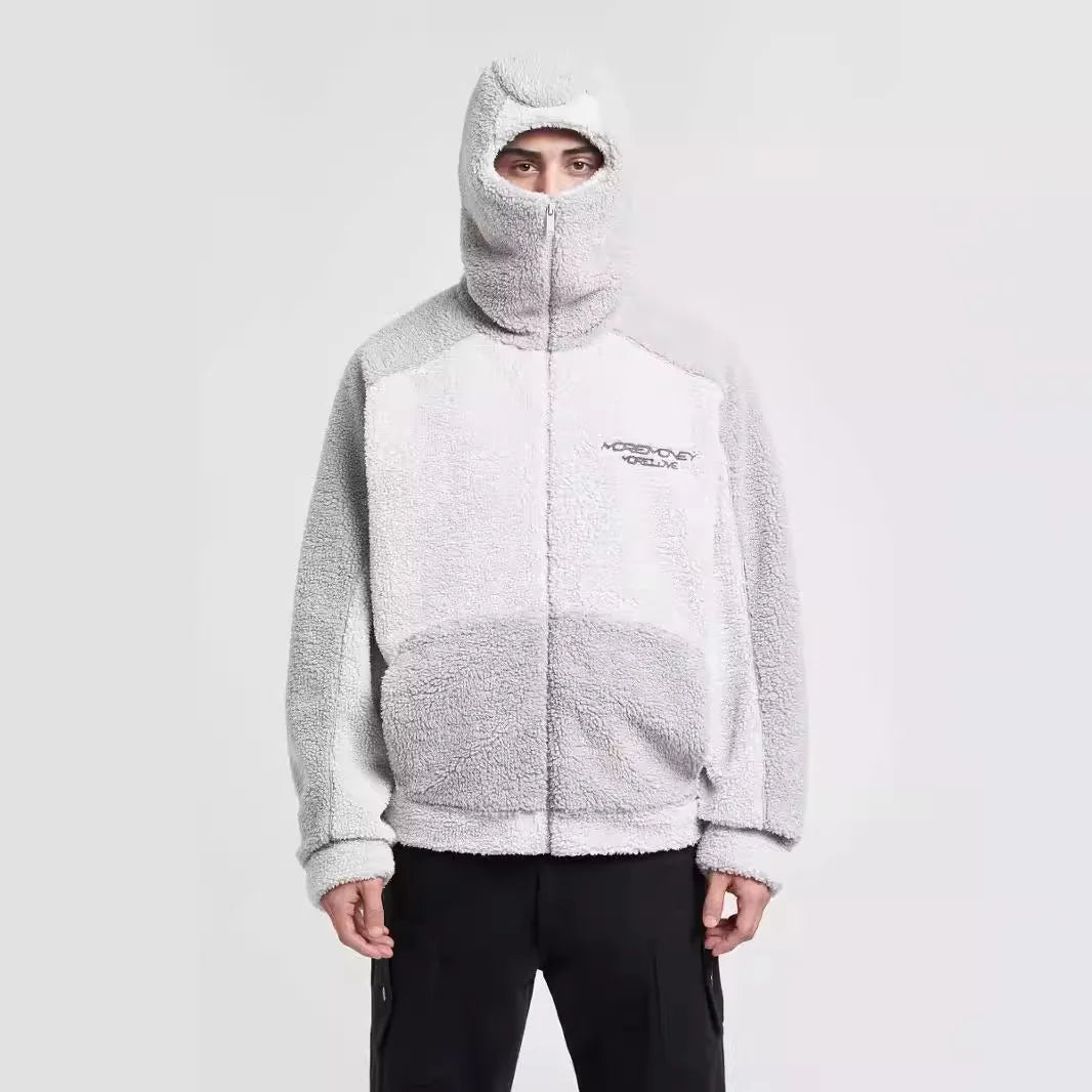 Y2K Bally Sherpa Zip Up Hoodie Hoodie