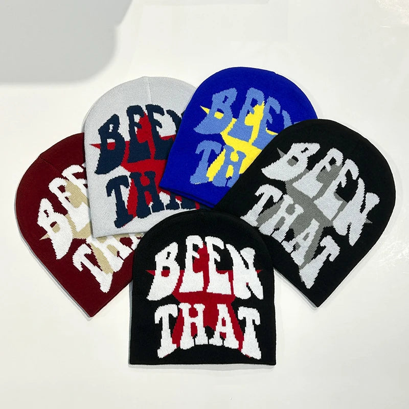 Y2K "Been That Star" Slogan Beanie