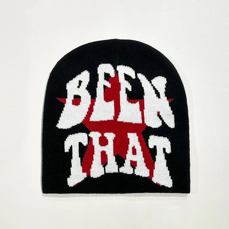 Y2K "Been That Star" Slogan Beanie