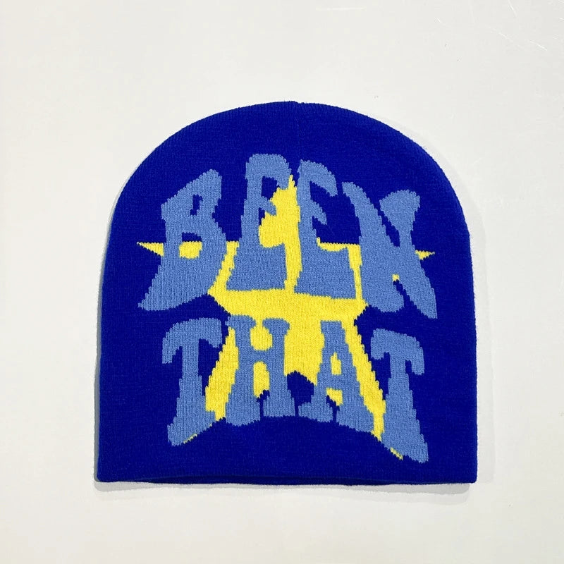 Y2K "Been That Star" Slogan Beanie