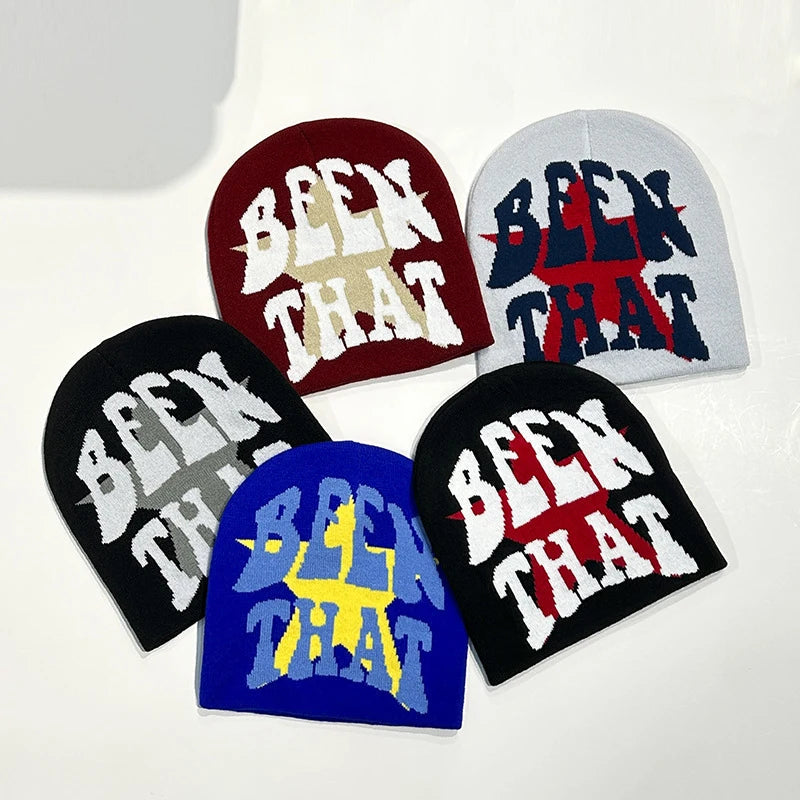 Y2K "Been That Star" Slogan Beanie