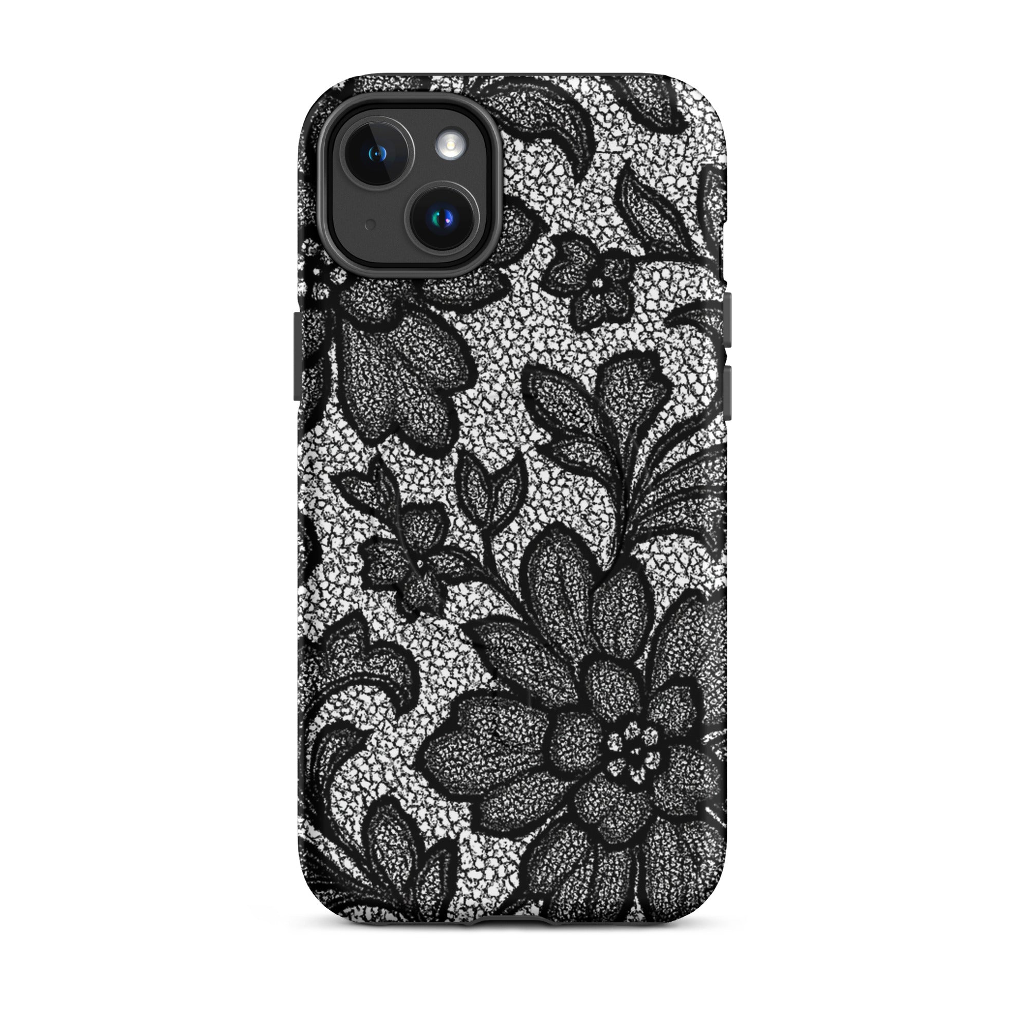 Y2K Black Lace Lingerie MagSafe Case