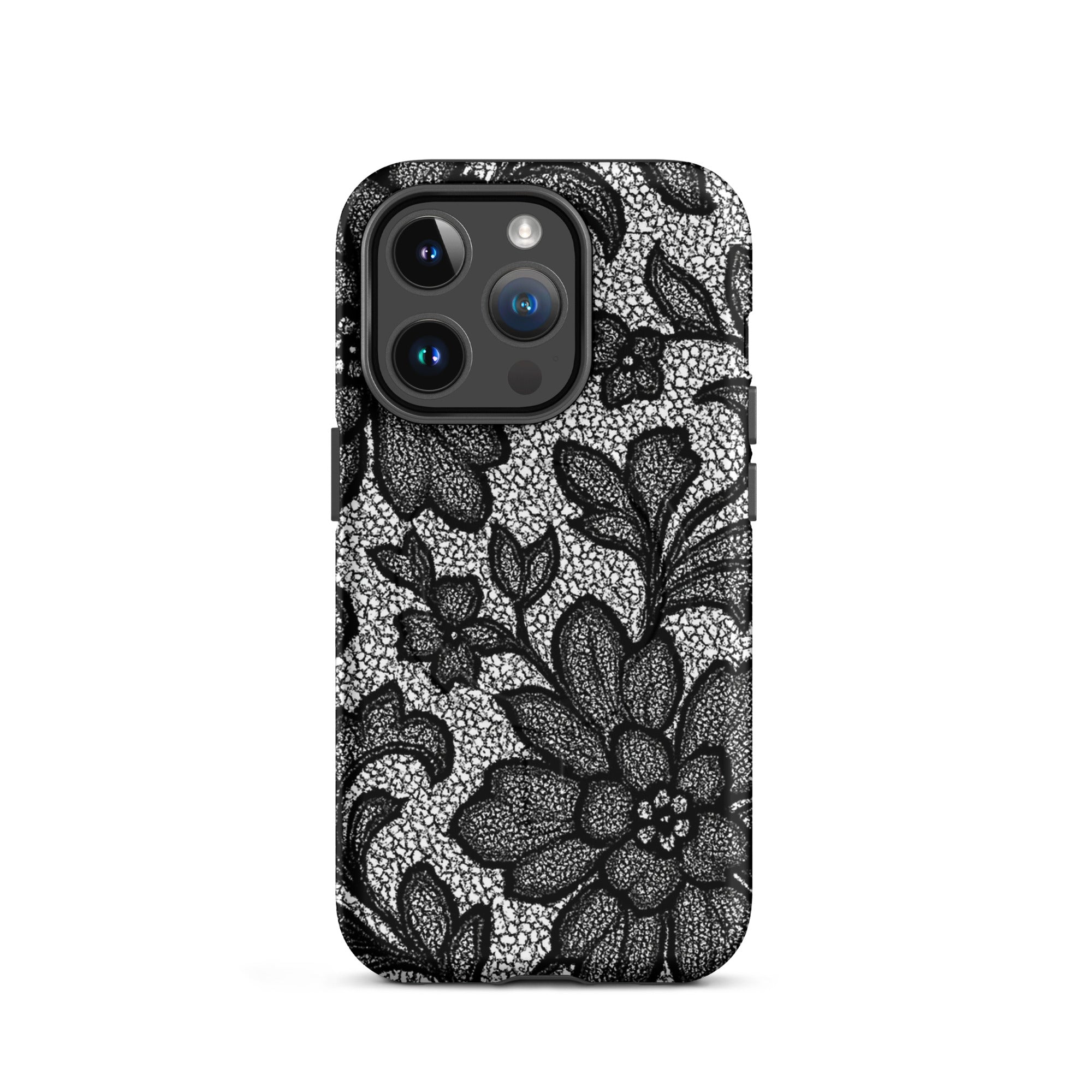 Y2K Black Lace Lingerie MagSafe Case