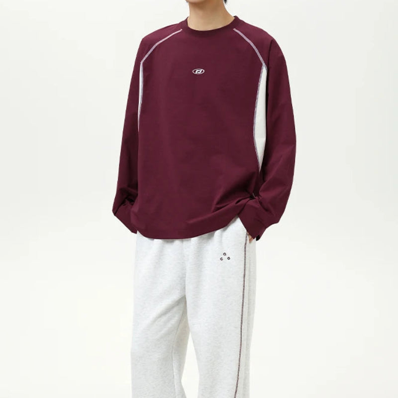 Y2K Breathable Embroidered Loose Long Sleeve Top
