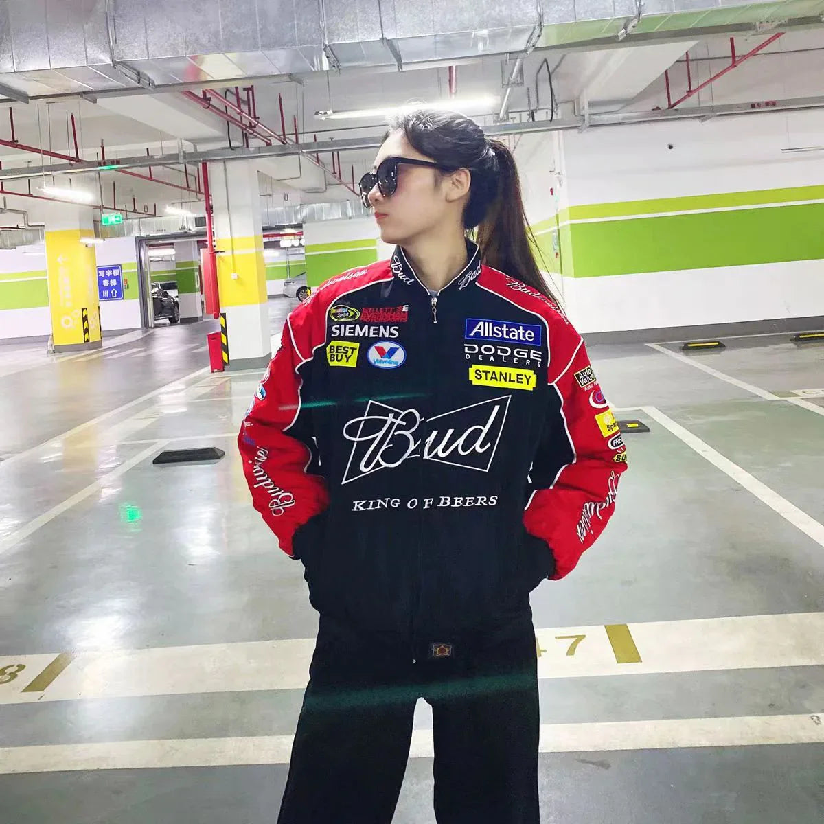 Y2K Bud - King Of Beers Racing Jacket