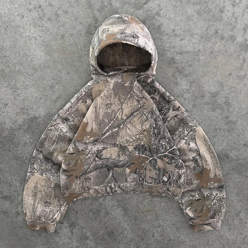 Y2K Camouflage Hoodie