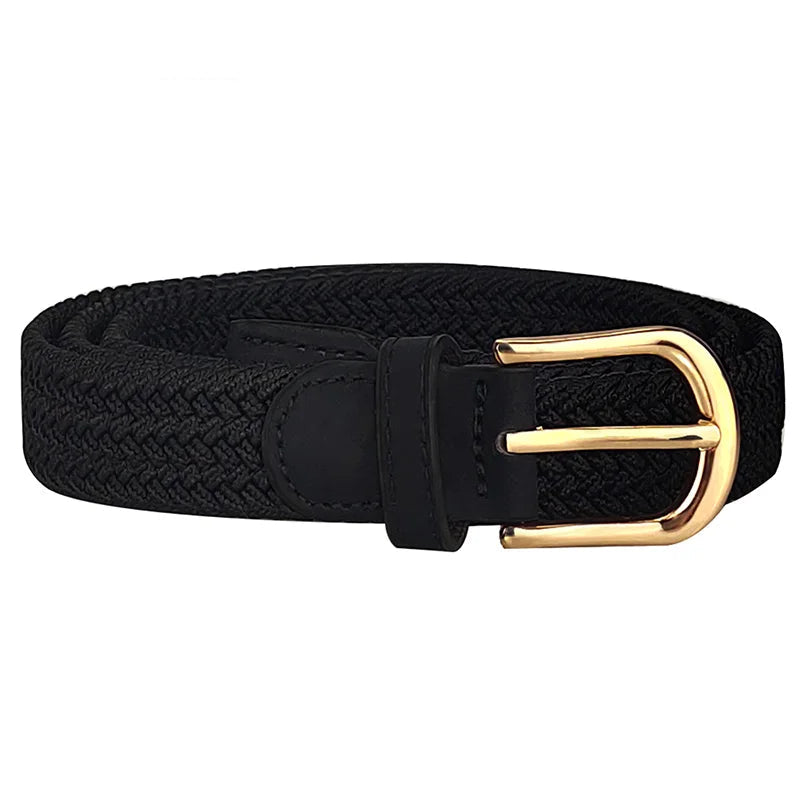 Y2K Canvas Stretch Braided Belt