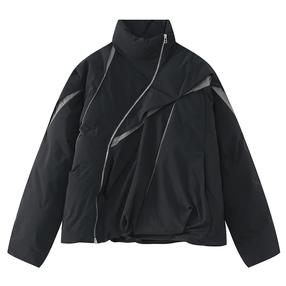 Y2K "Carved Apart" Padded Coat