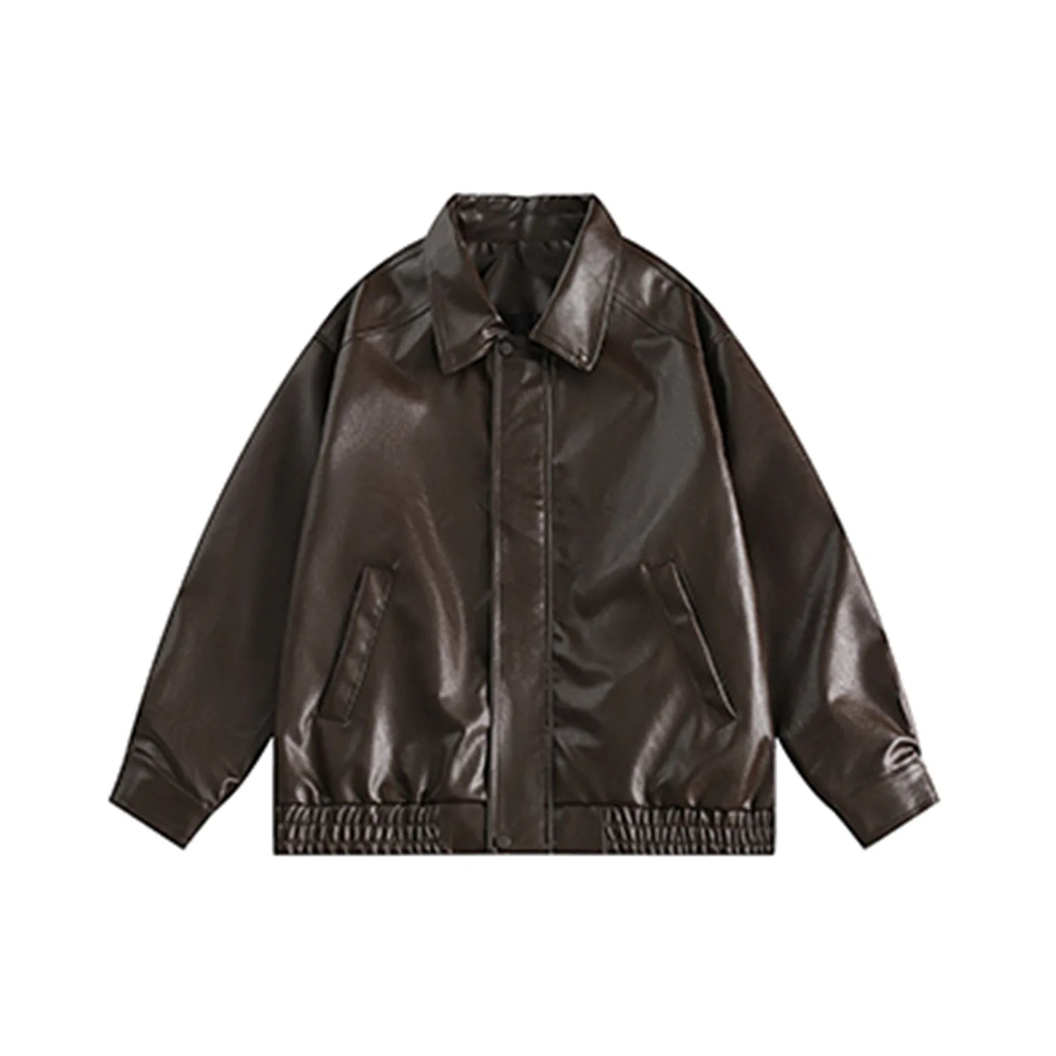 Y2K Casual Leather Jacket