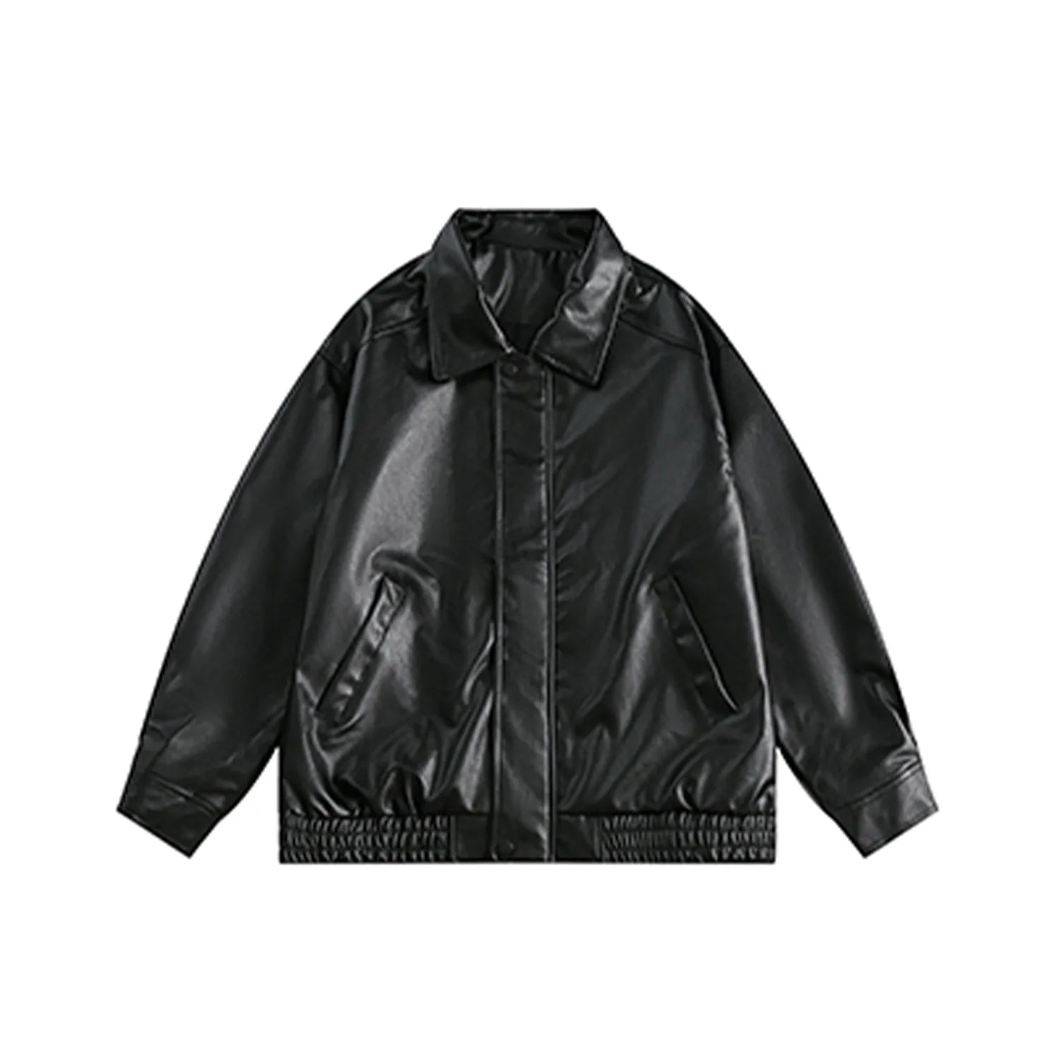 Y2K Casual Leather Jacket