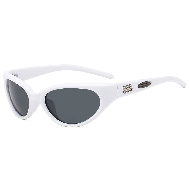 Y2K Cat Eye Goggle Sunglasses