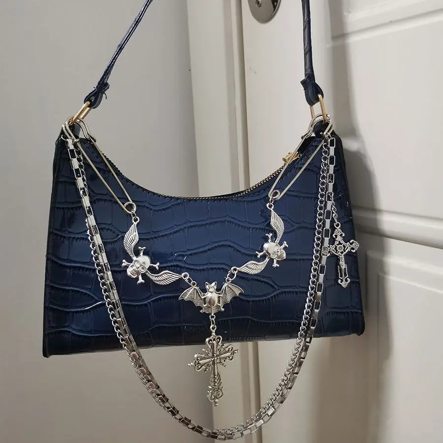 Y2K Chained Punk Handbag