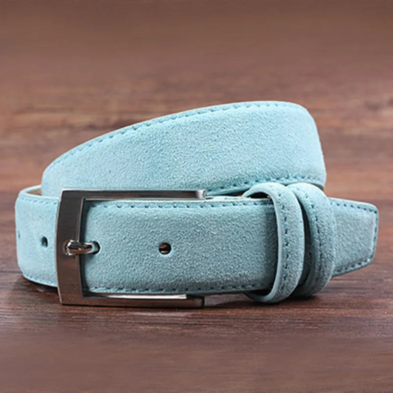 Y2K Classic Suede Belt