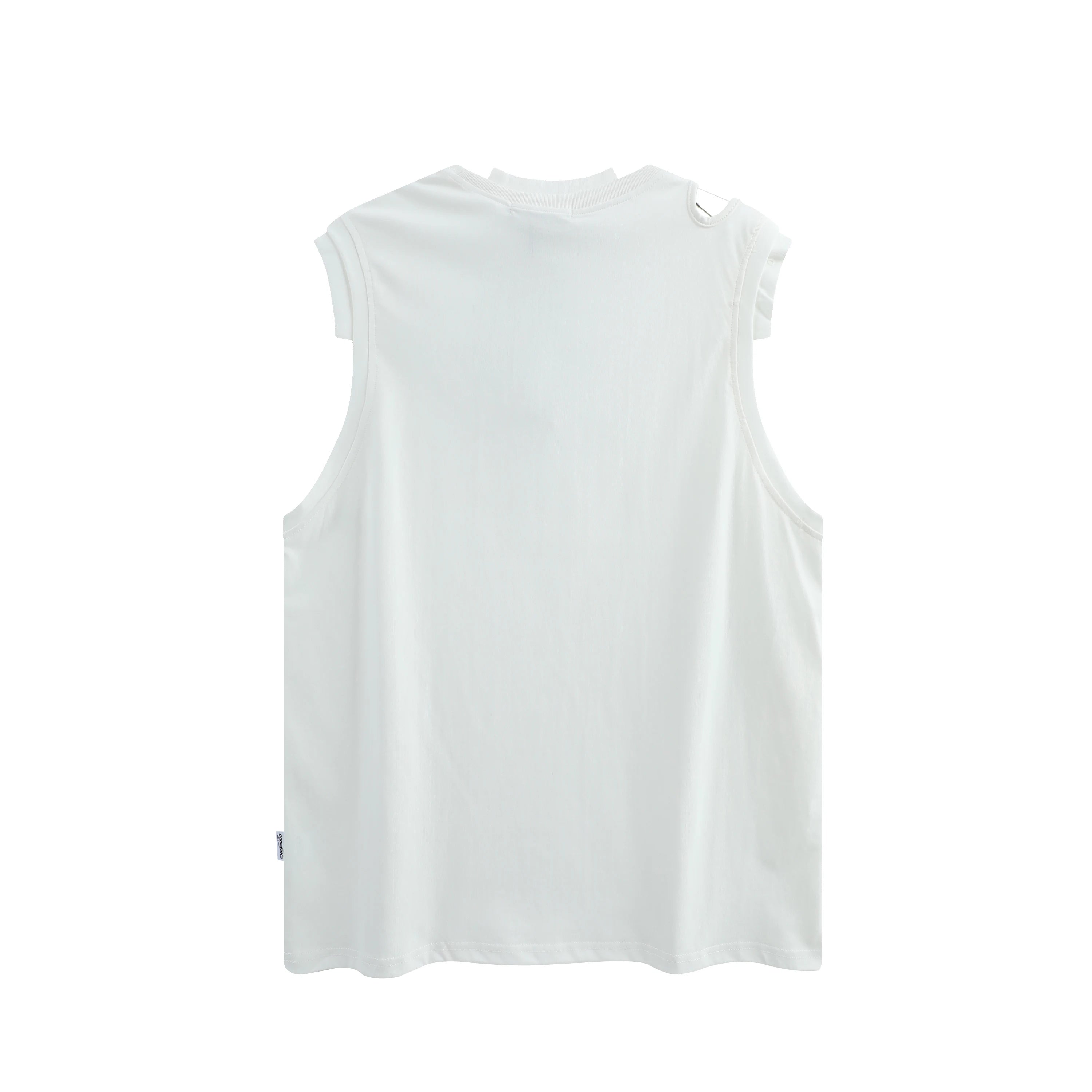 Y2K Clipped Tank Top