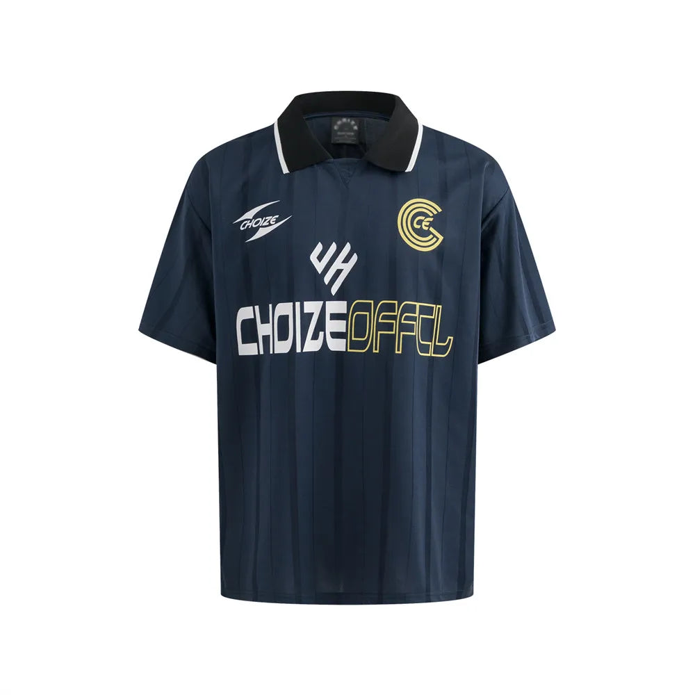 Y2K Collared Retro Soccer Jersey