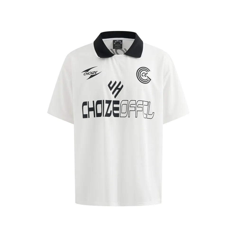 Y2K Collared Retro Soccer Jersey