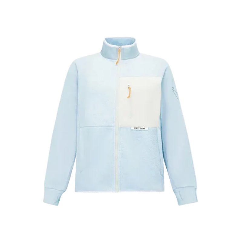 Y2K Contrast Fleece Jacket