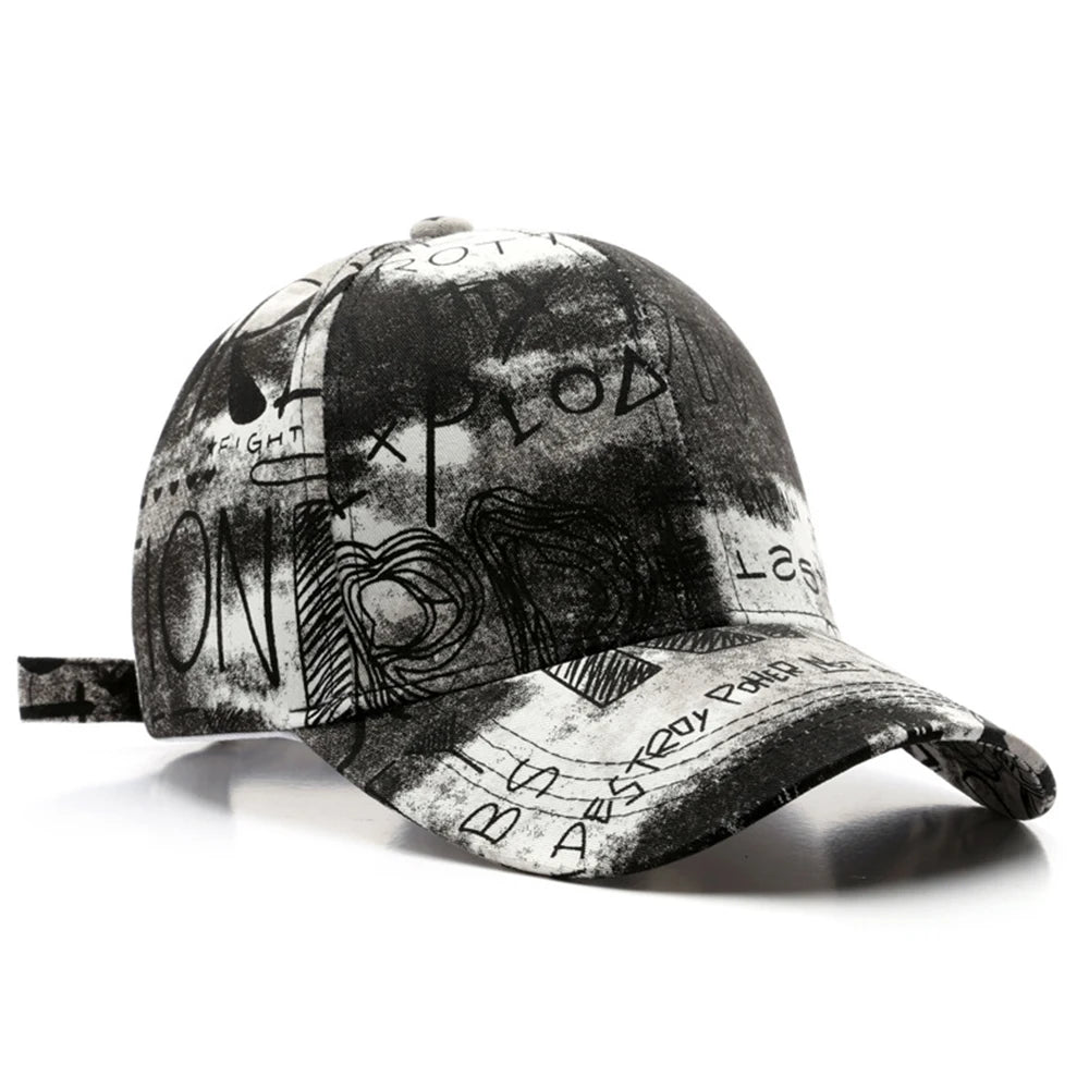 Y2K Covered Graffiti Baseball Cap