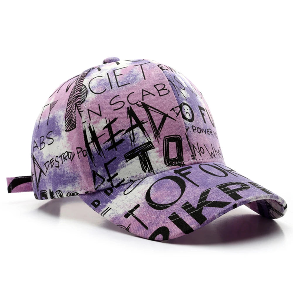 Y2K Covered Graffiti Baseball Cap