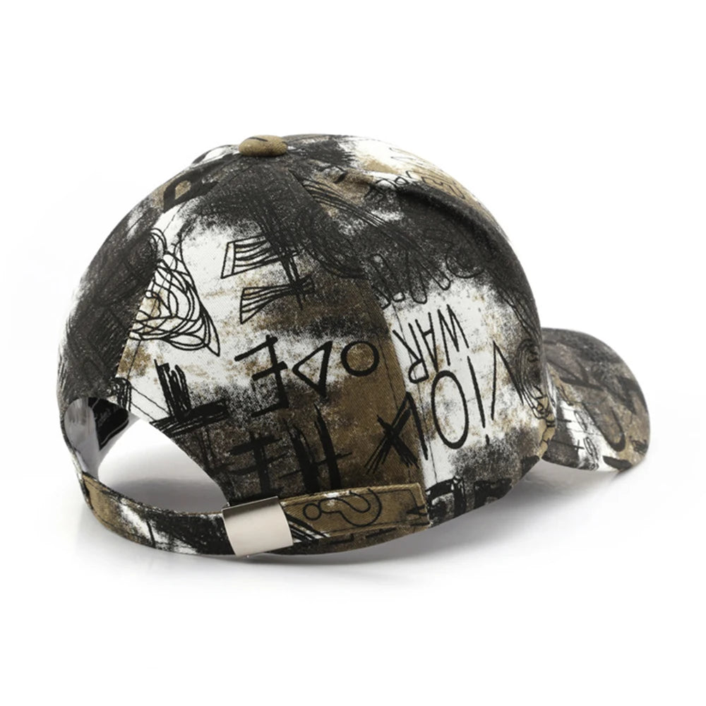 Y2K Covered Graffiti Baseball Cap