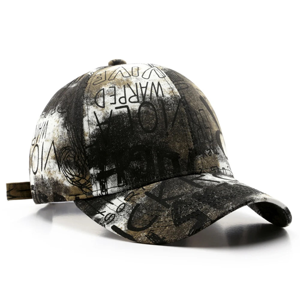 Y2K Covered Graffiti Baseball Cap