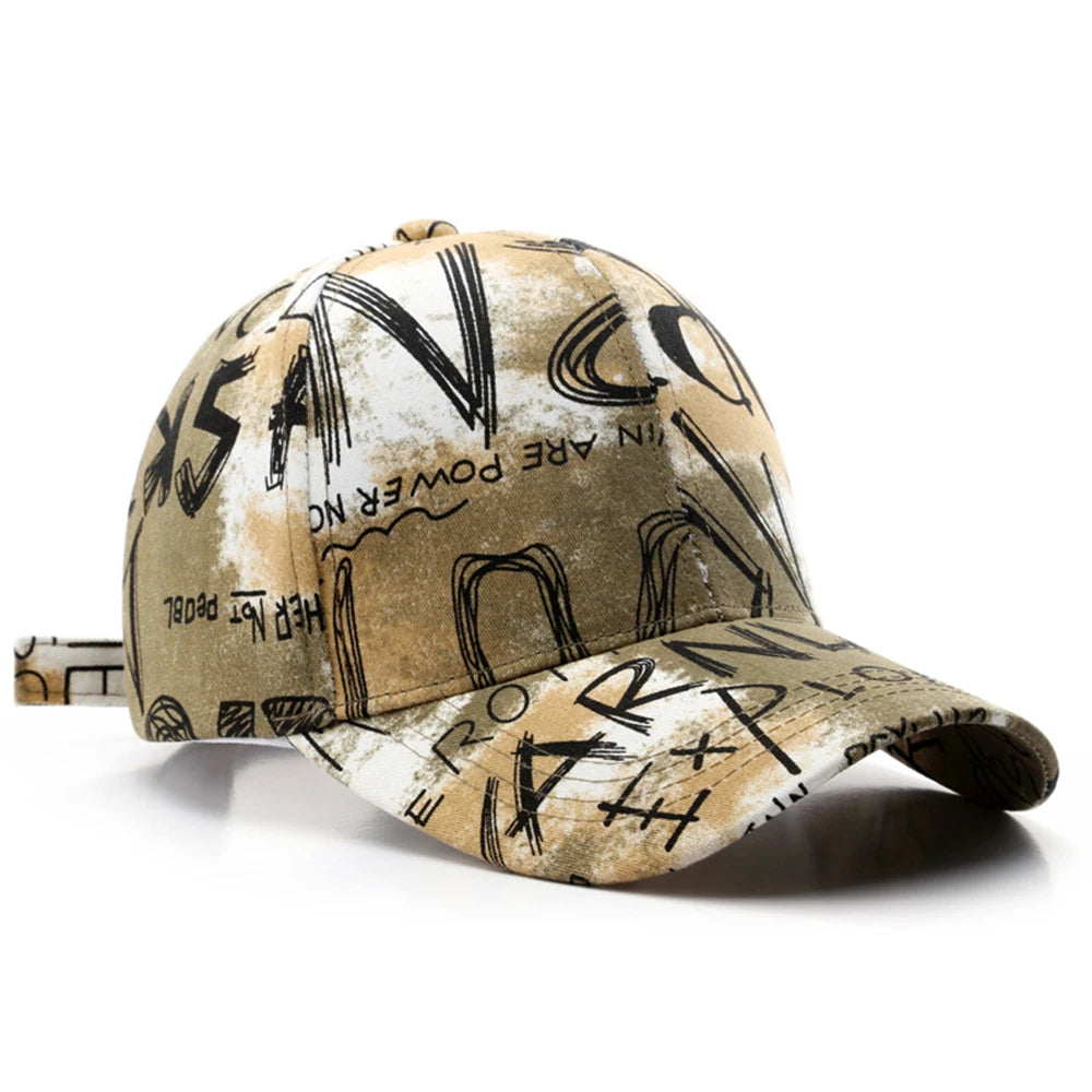 Y2K Covered Graffiti Baseball Cap