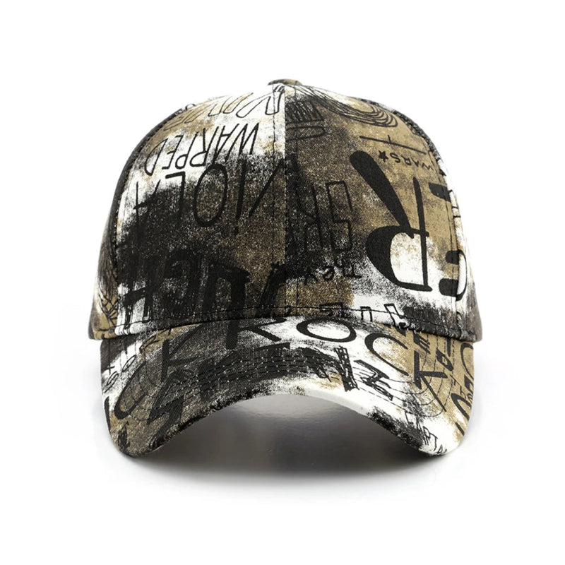 Y2K Covered Graffiti Baseball Cap