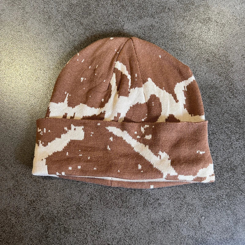 Y2K Cracked Symbiote Graphic Beanie