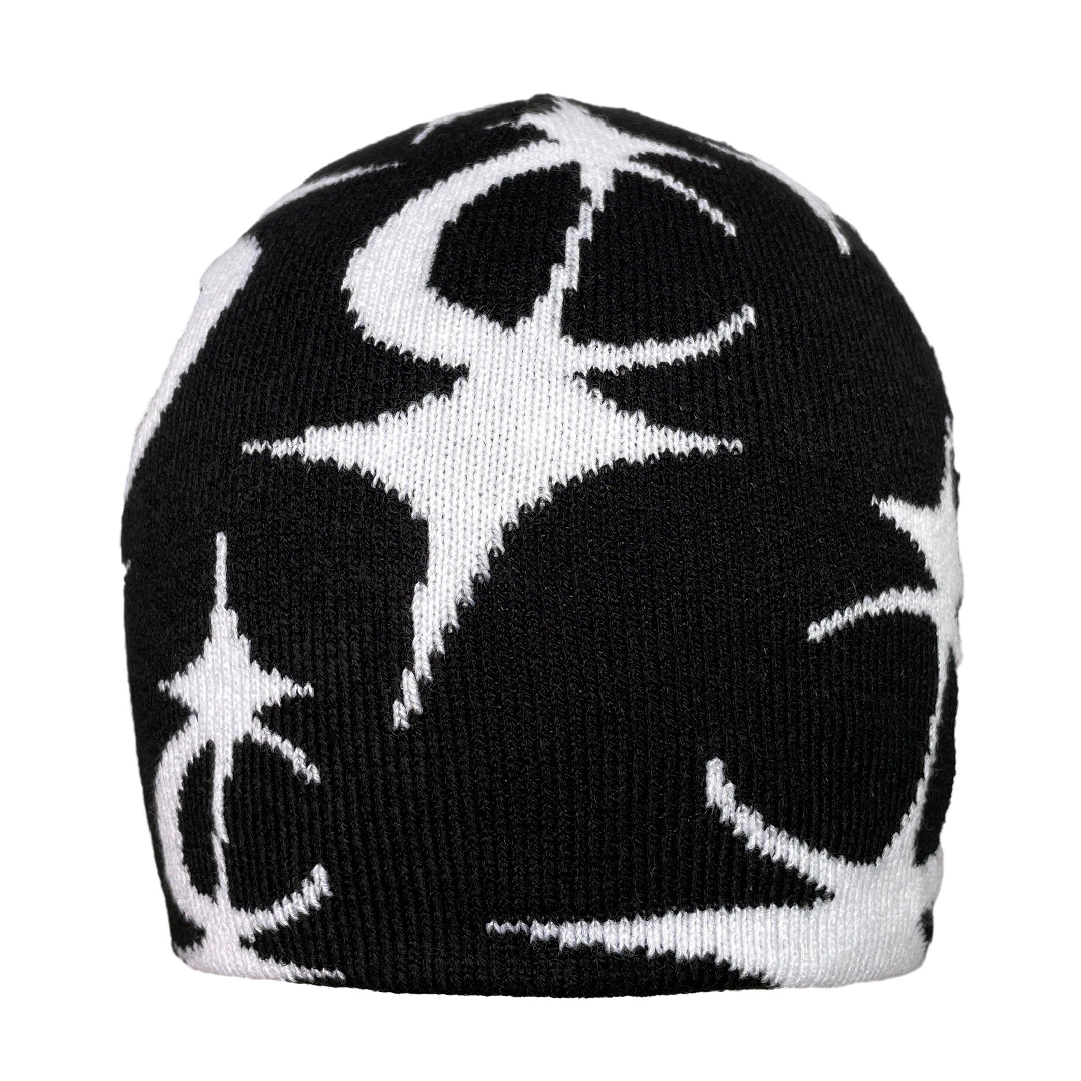 Y2K Crescent Star Beanie