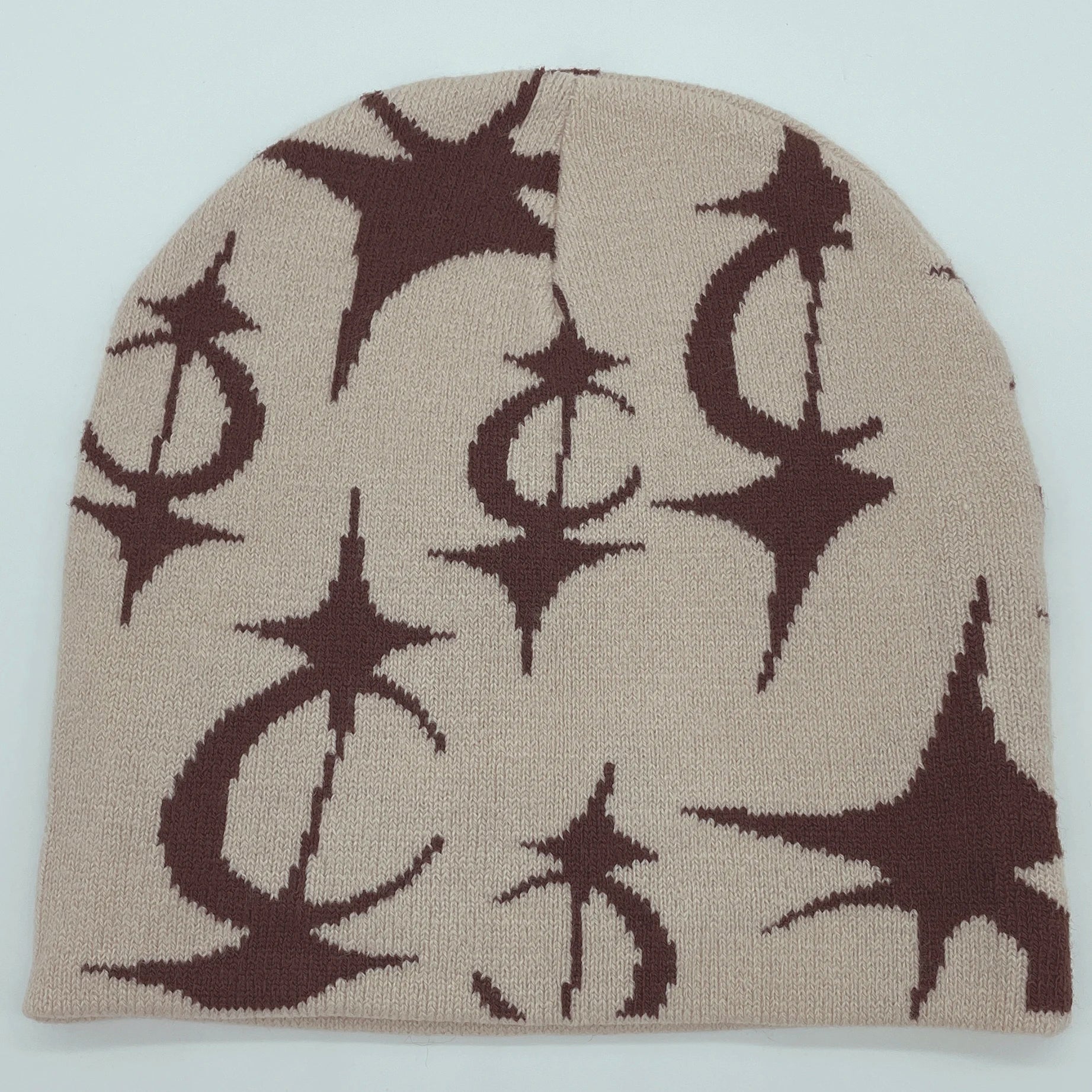 Y2K Crescent Star Beanie