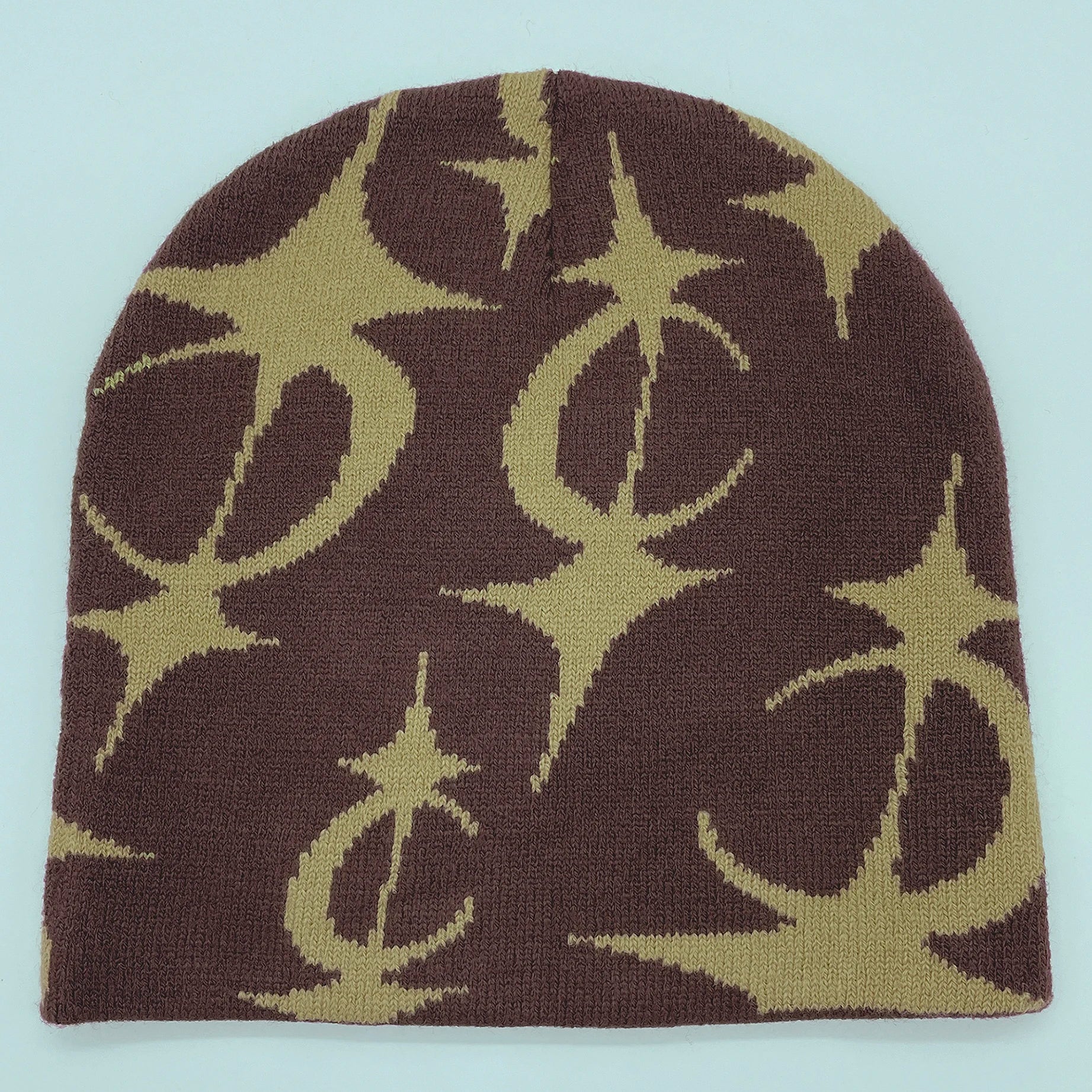 Y2K Crescent Star Beanie