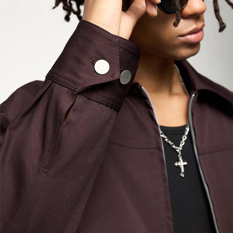 Y2K Cropped Cargo Jacket