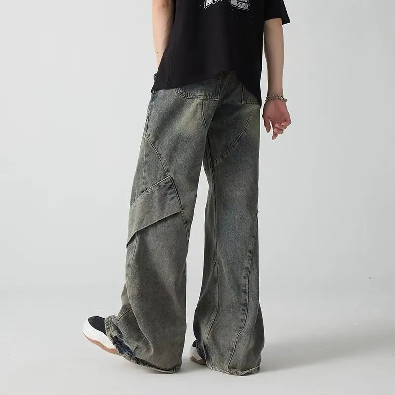 Y2K Cyber Baggy Vintage Boot Cut Jeans