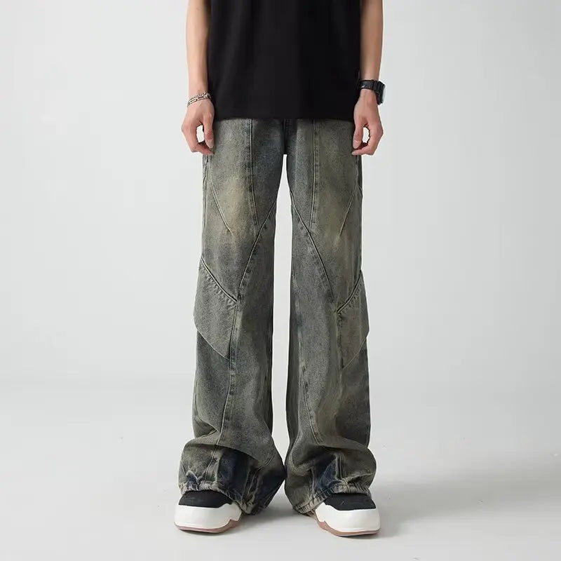 Y2K Cyber Baggy Vintage Boot Cut Jeans