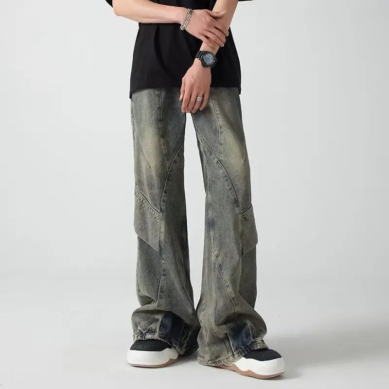 Y2K Cyber Baggy Vintage Boot Cut Jeans