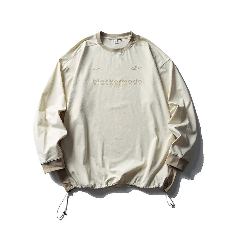 Y2K Cyber Track Techwear Fitness Long Sleeve Top