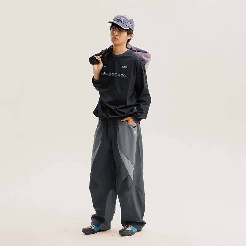 Y2K Cyber Track Techwear Fitness Long Sleeve Top 