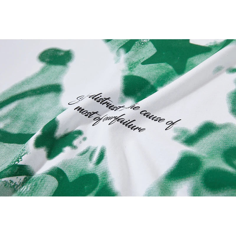 Y2K Distressed Graphic Tank Top