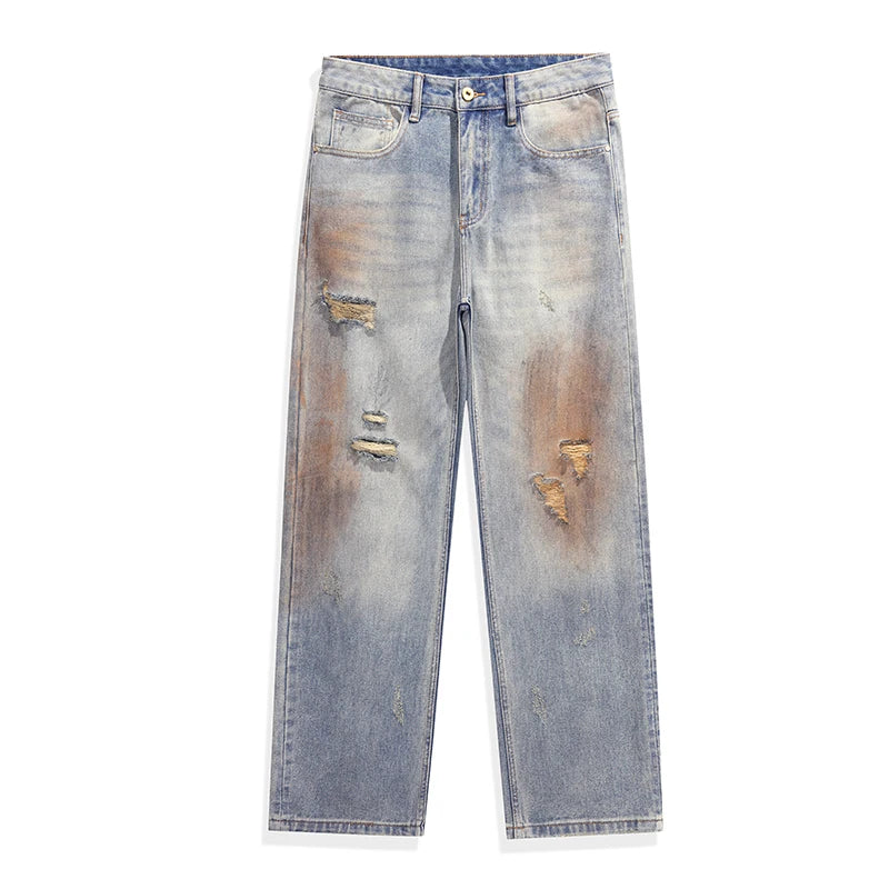 Y2K Distressed Loose Denim Jeans